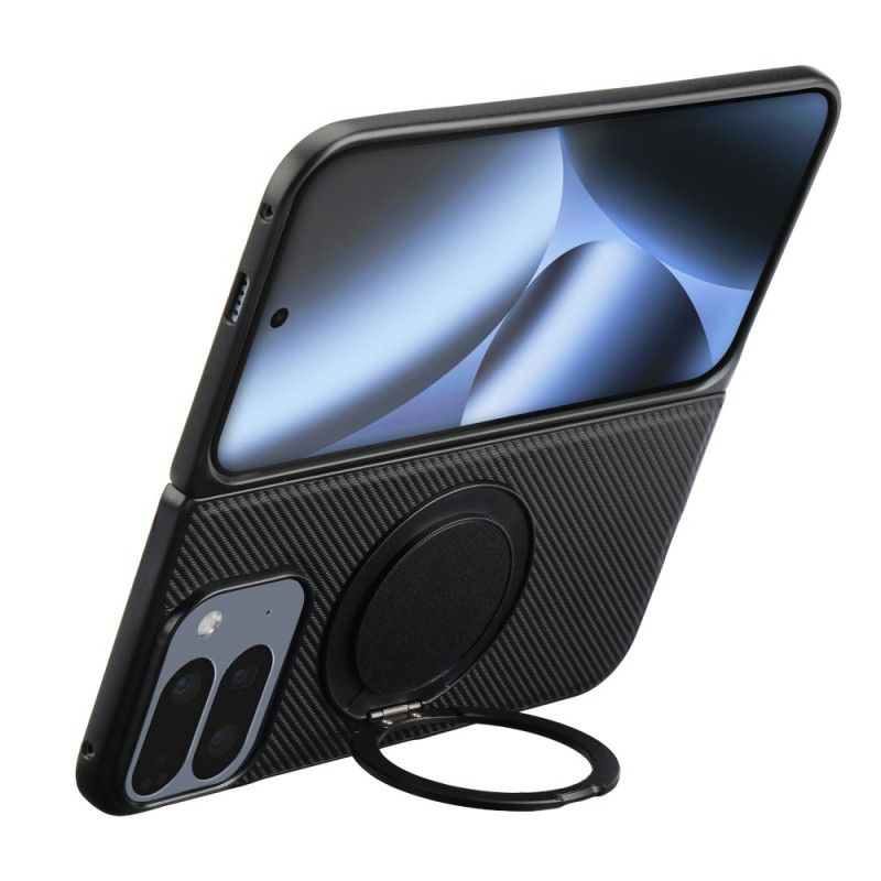 Coque Google Pixel 10 Pro Fold MagSafe avec Support Fibre Carbone