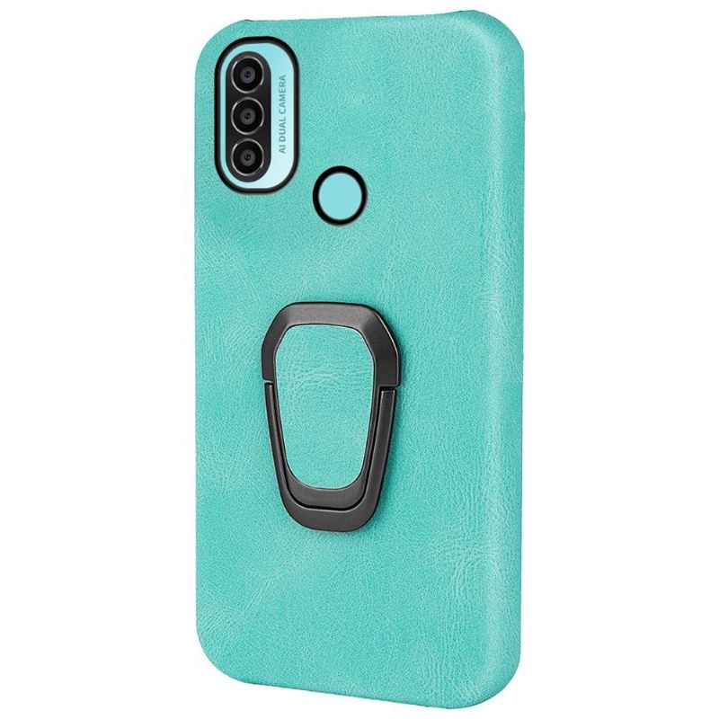 Coque Motorola Moto E20 / E30 / E40 imitation cuir avec support