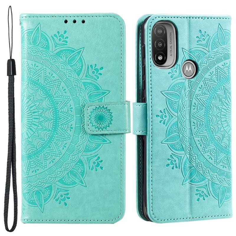 Housse Motorola Moto E20 / E30 / E40 Mandala Soleil