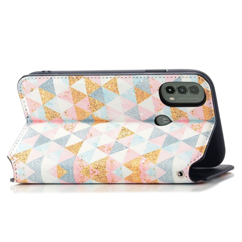 Housse Motorola Moto E40 / E30 / E20 style nordique