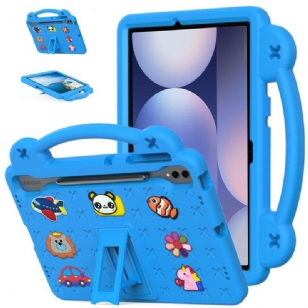Coque Samsung Galaxy Tab S10 Plus / S9 FE Plus / S9 Plus EVA Animaux Animés