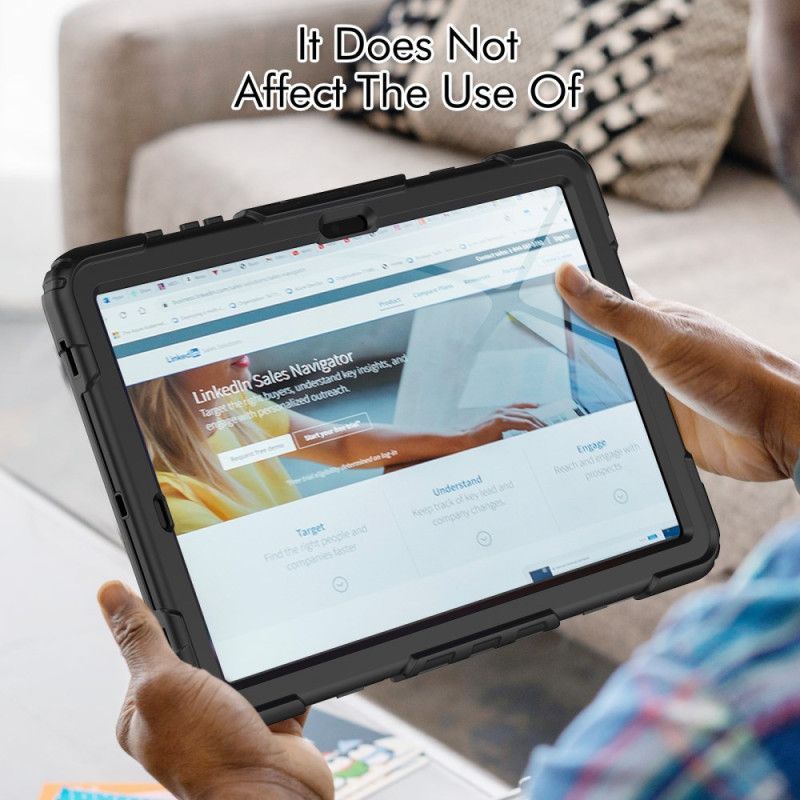 Coque Samsung Galaxy Tab S10 Plus / S9 Plus Ultra Résistante avec Film Protection Écran