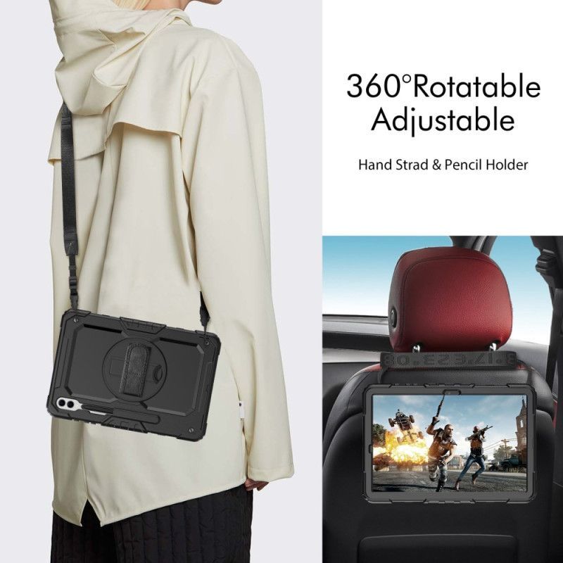 Coque Samsung Galaxy Tab S10 Plus / S9 Plus Ultra Résistante avec Film Protection Écran