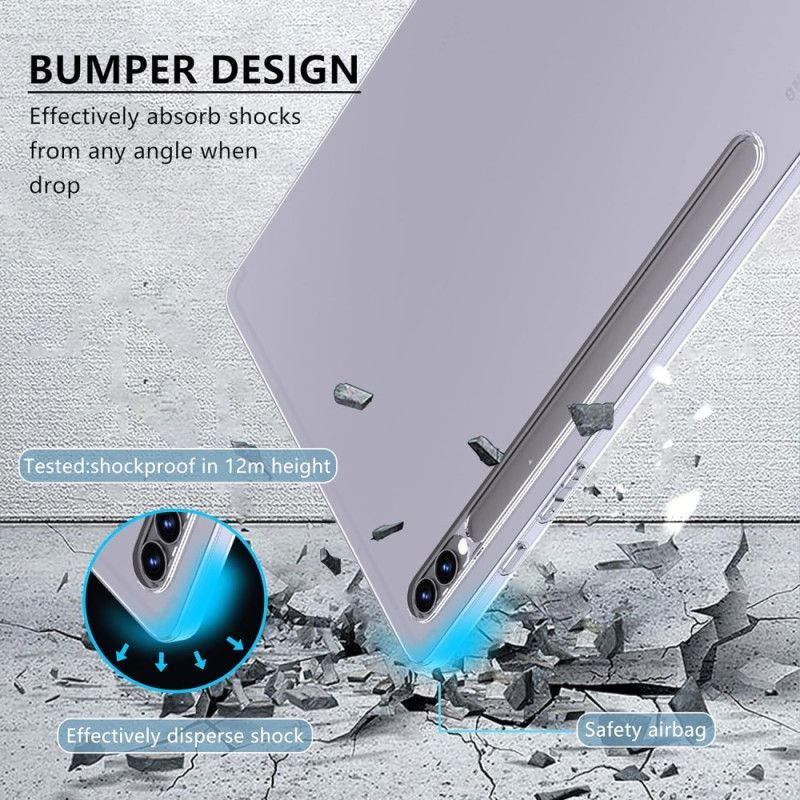 Coque Samsung Galaxy Tab S10 Plus Transparente