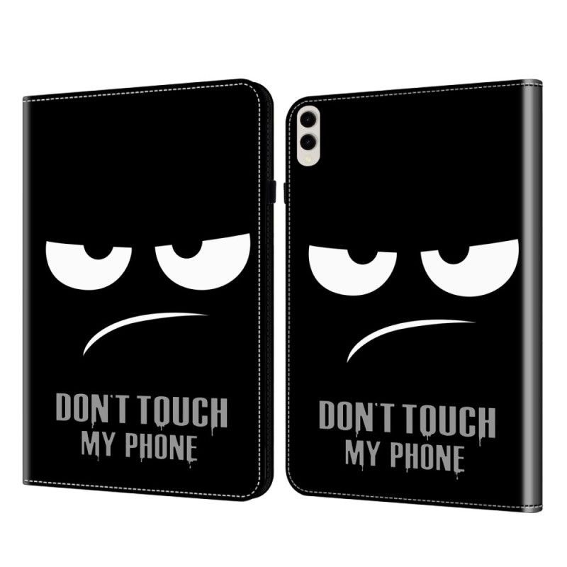 Étui Samsung Galaxy Tab S10 Plus / S9 Plus / S9 FE Plus Don't Touch Me