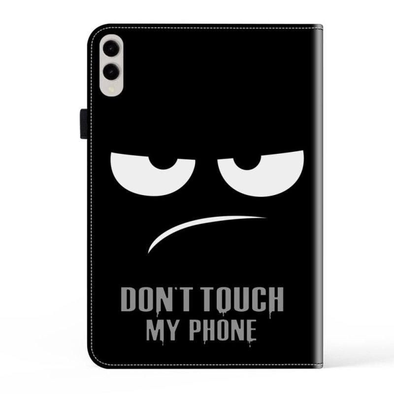 Étui Samsung Galaxy Tab S10 Plus / S9 Plus / S9 FE Plus Don't Touch Me