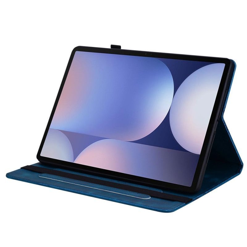 Étui Samsung Galaxy Tab S10 Plus / S9 FE Plus / S9 Plus Effet Daim Coeurs