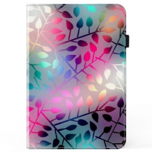 Étui Samsung Galaxy Tab S10 Plus / S9 FE Plus / S9 Plus Feuilles Colorées