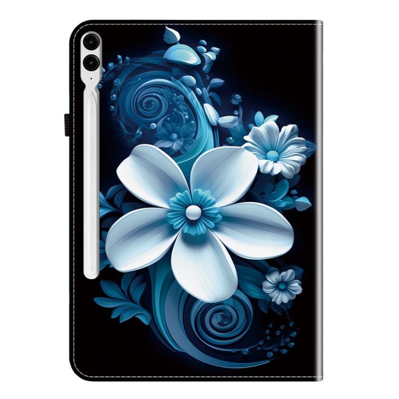 Étui Samsung Galaxy Tab S10 Plus / S9 FE Plus / S9 Plus Fleur Blanche