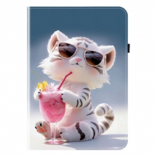 Étui Samsung Galaxy Tab S10 Plus / S9 FE Plus / S9 Plus Motif Tigre