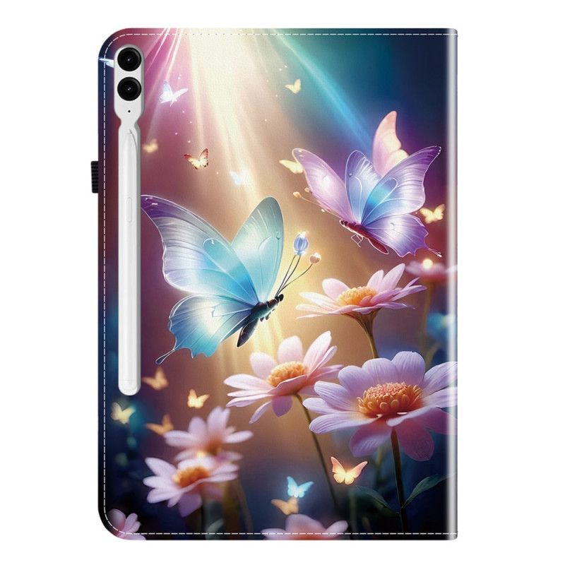 Étui Samsung Galaxy Tab S10 Plus / S9 FE Plus / S9 Plus Papillons