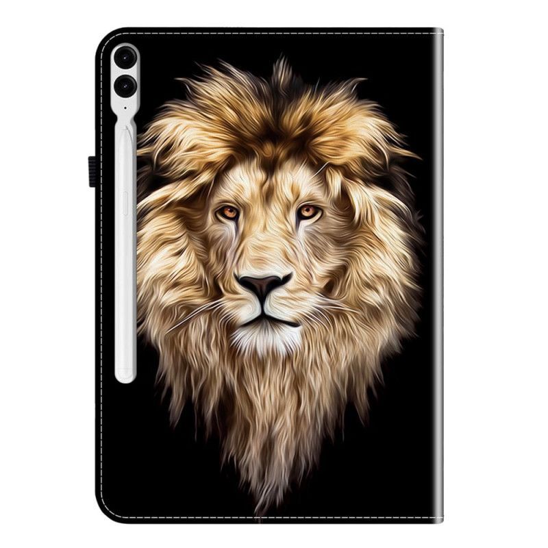 Étui Samsung Galaxy Tab S10 Plus / S9 FE Plus / S9 PlusTête de Lion