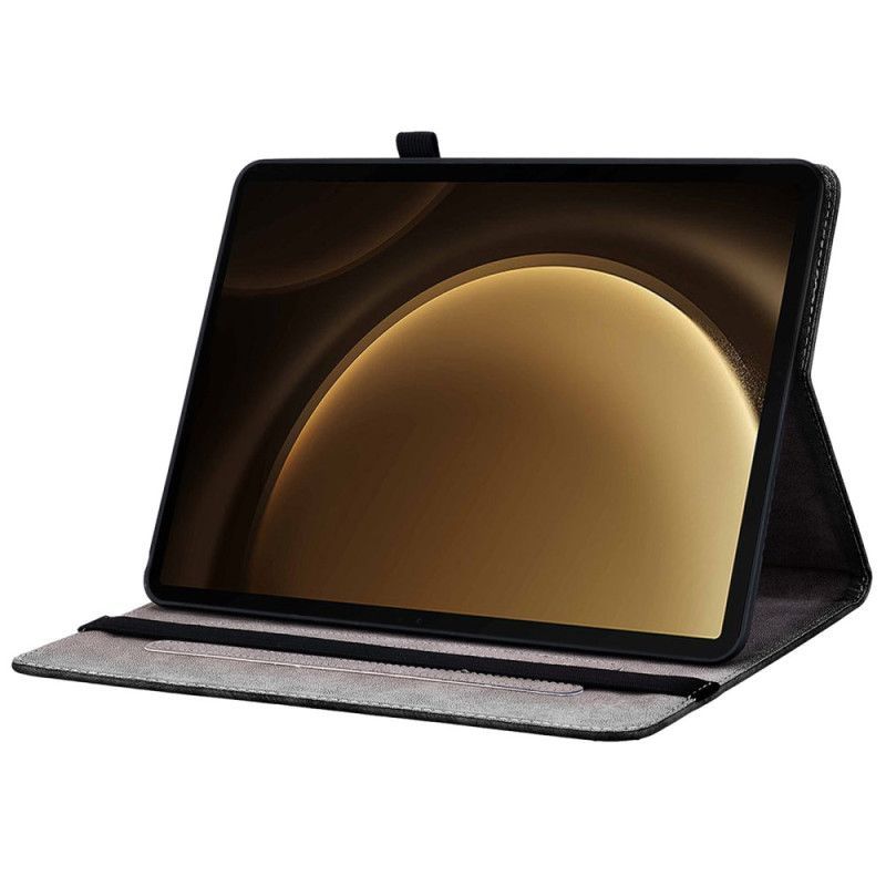 Étui Samsung Galaxy Tab S10 Plus / S9 FE Plus / S9 Plus Rose Noire