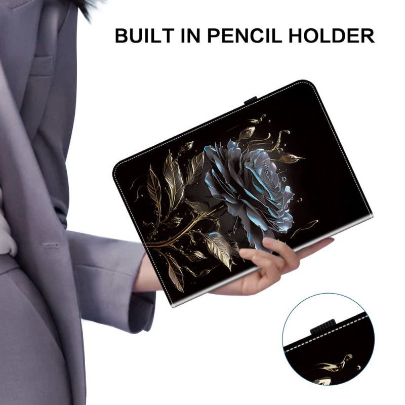 Étui Samsung Galaxy Tab S10 Plus / S9 FE Plus / S9 Plus Rose Noire