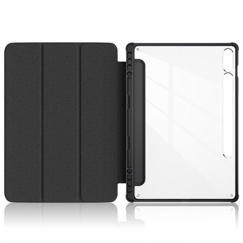 Smart Case Samsung Galaxy Tab S10 Plus / S9 Plus Dos Transparent Don't Touch Me