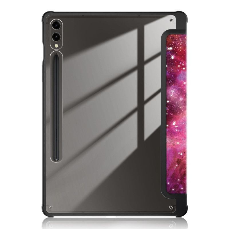 Smart Case Samsung Galaxy Tab S10 Plus / S9 Plus Dos Transparent Galaxie