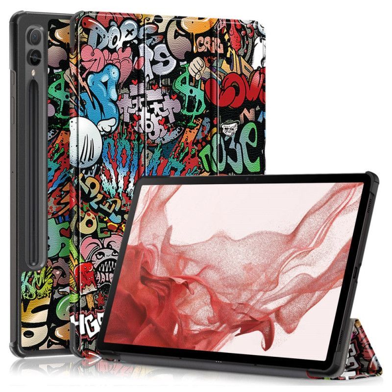 Smart Case Samsung Galaxy Tab S10 Plus / S9 Plus Graffiti