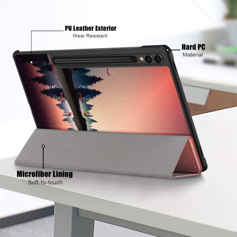 Smart Case Samsung Galaxy Tab S10 Plus / S9 Plus Paysage