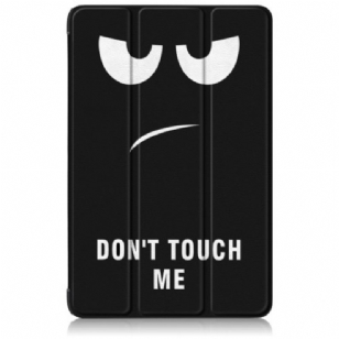 Smart Case Samsung Galaxy Tab S10 Plus / S9 Plus Porte-Stylet Don't Touch Me