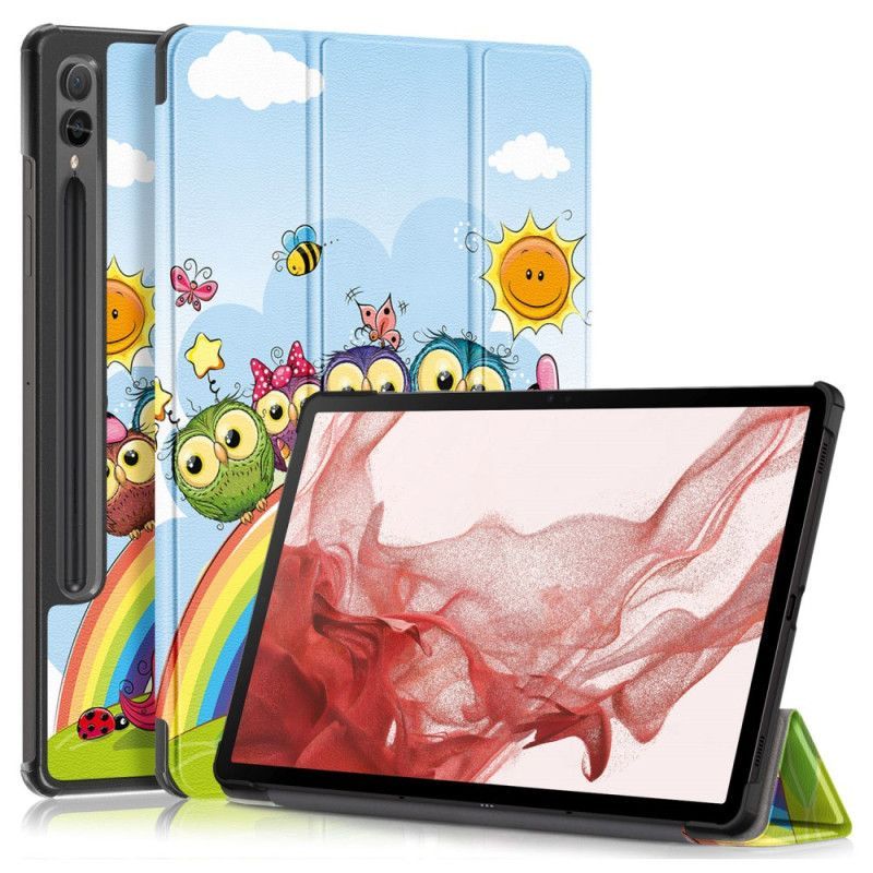 Smart Case Samsung Galaxy Tab S10 Plus / S9 Plus Porte-Stylet Licorne