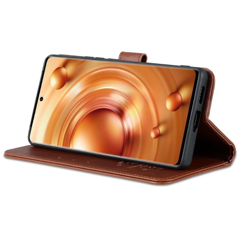 Housse Vivo X80 Pro AZNS simili cuir