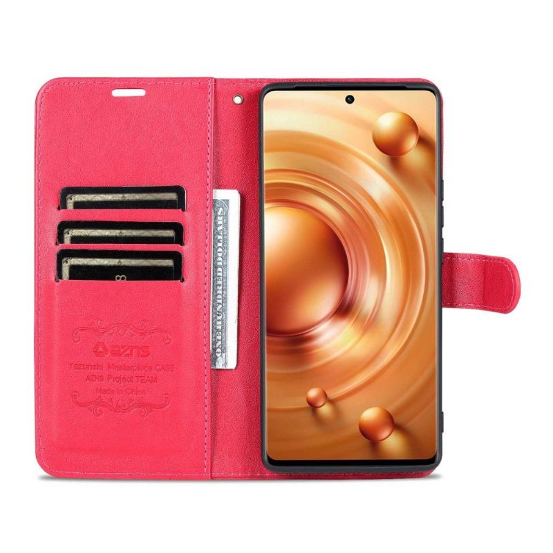 Housse Vivo X80 Pro AZNS simili cuir