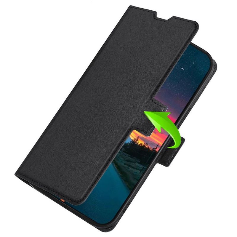 Housse Vivo X80 Pro Simili Cuir Minimalist Business