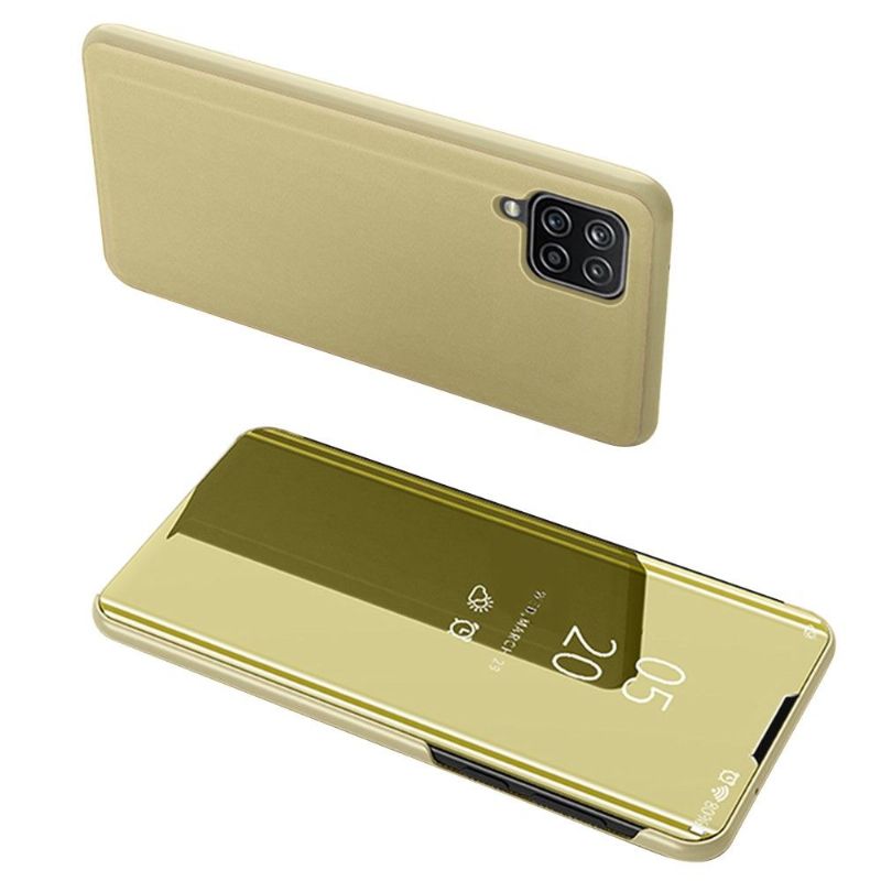 Coque Samsung Galaxy A22 4G avec rabat effet miroir