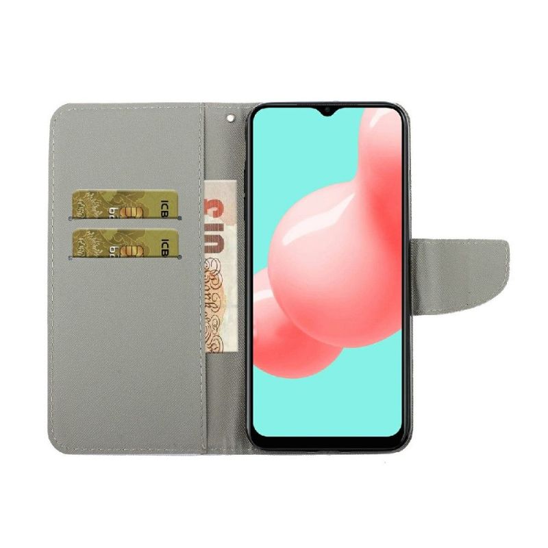 Housse Samsung Galaxy A22 4G Chic Geometry