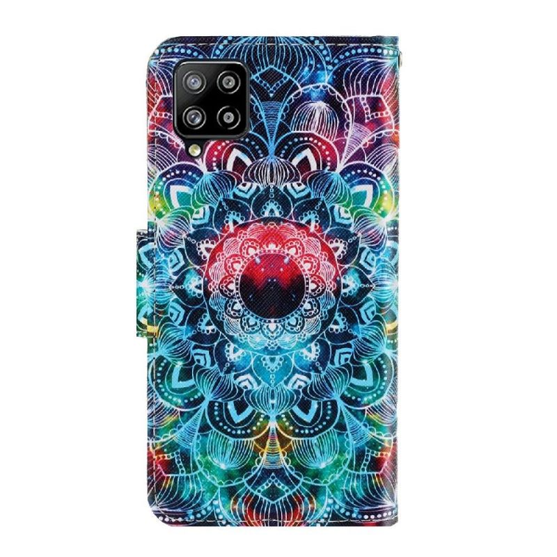 Housse Samsung Galaxy A22 4G Mandala Coloré