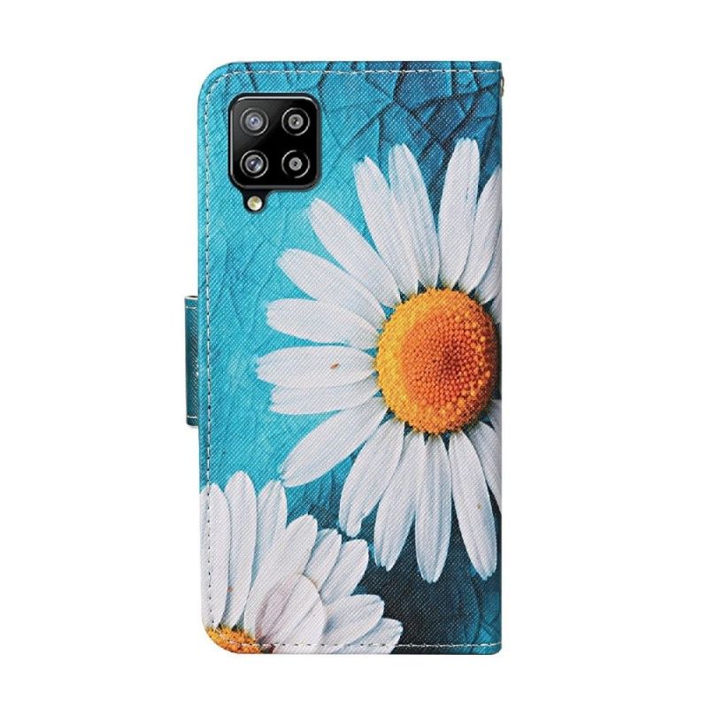 Housse Samsung Galaxy A22 4G Marguerite