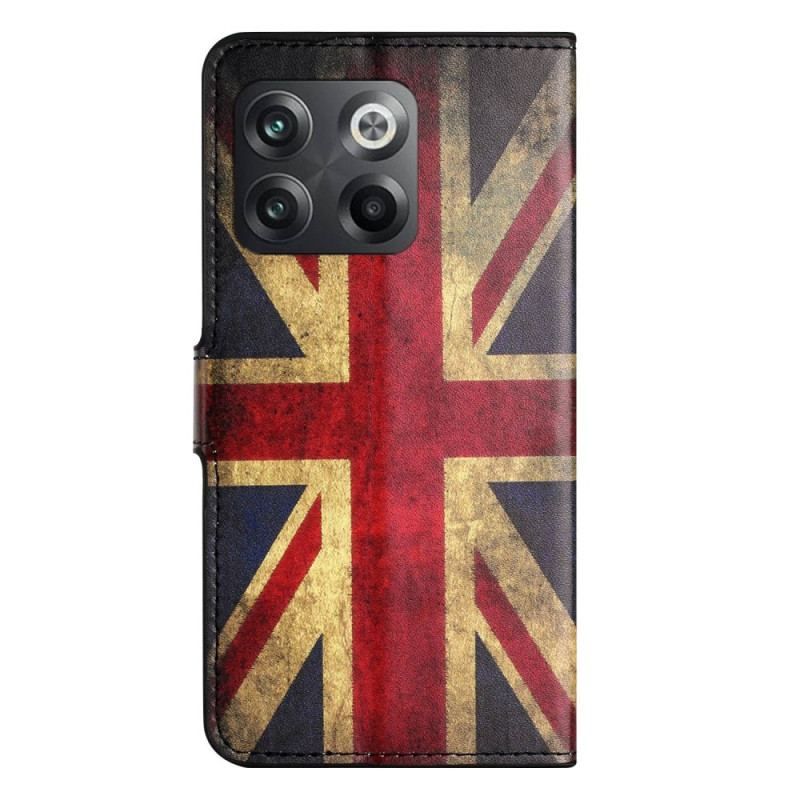 Housse OnePlus 10T 5G Drapeau Anglais Vintage