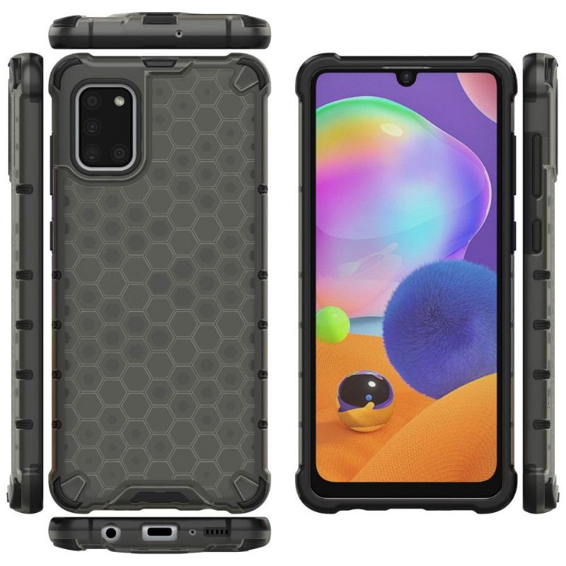 Coque Samsung Galaxy A31 Nid d'Abeille Antichoc
