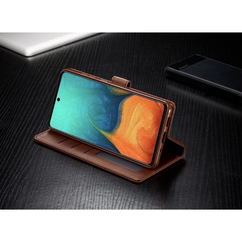 Étui folio Samsung Galaxy A31 LC.IMEEKE simili cuir