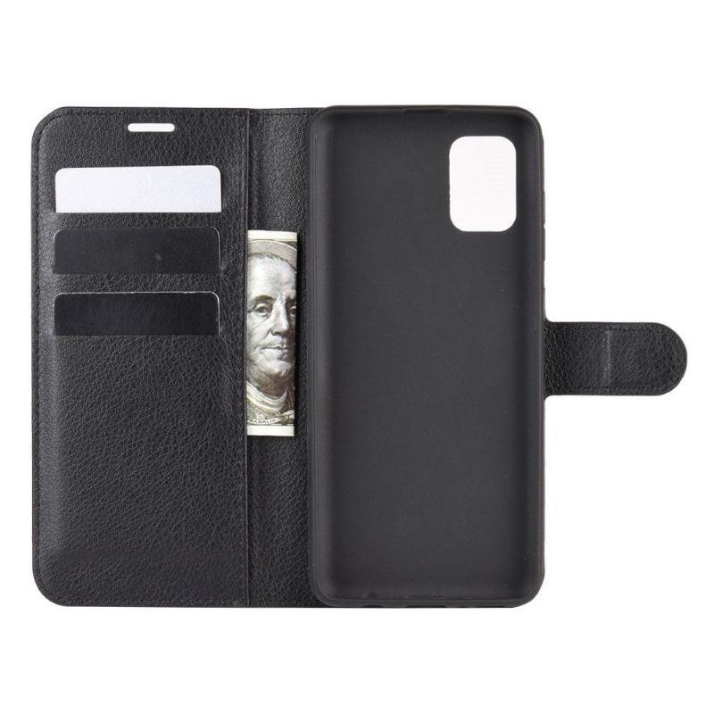 Housse Samsung Galaxy A31 portefeuille style cuir
