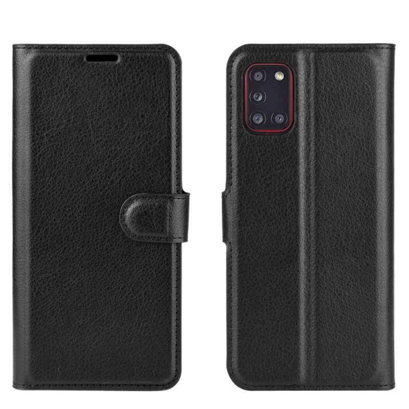 Housse Samsung Galaxy A31 portefeuille style cuir