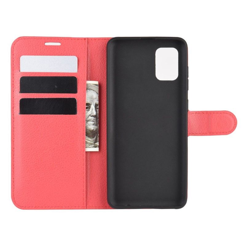 Housse Samsung Galaxy A31 portefeuille style cuir
