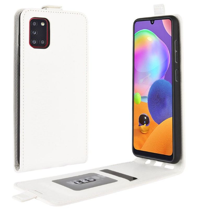 Housse Samsung Galaxy A31 simili cuir avec rabat verticale