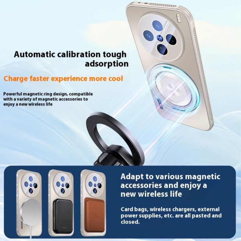 Coque Vivo X200 5G MagSafe Anneau-Support