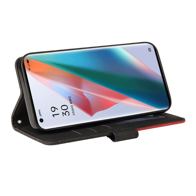 Housse Oppo Find X3 Pro Bicolore artistique