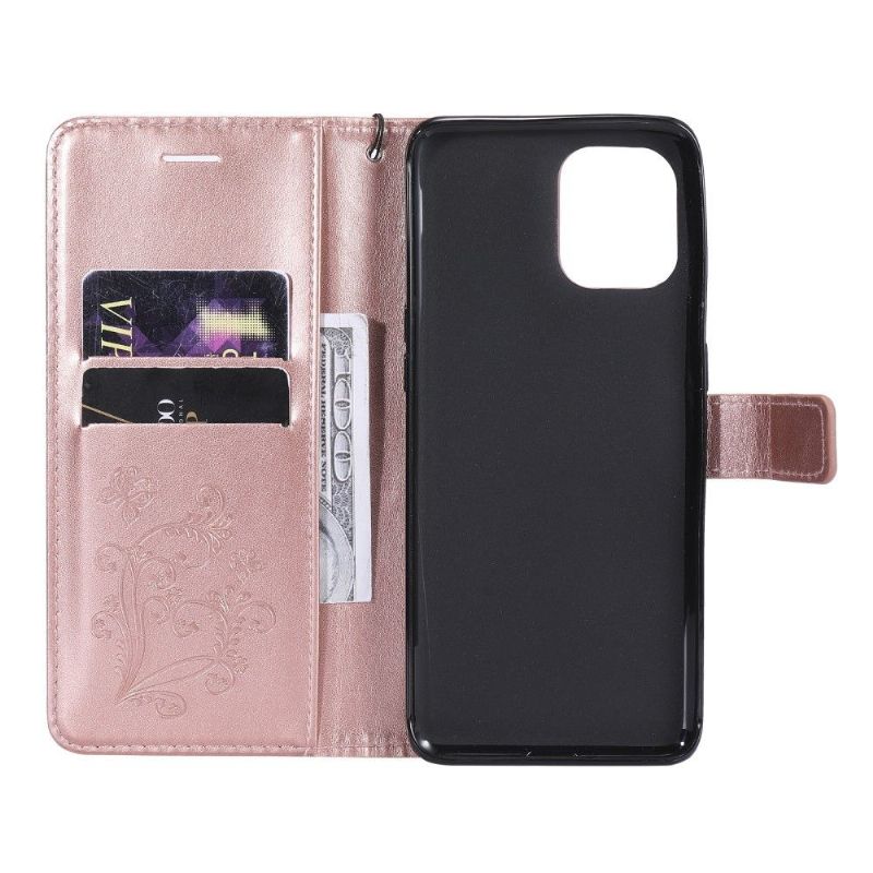 Housse Oppo Find X3 Pro Papillons fonction support