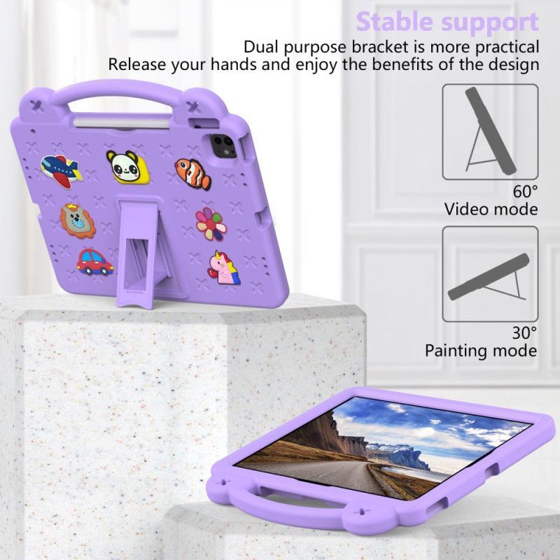 Coque iPad Pro 13 (2025) (2024) / Air 13 (2025) (2024) / iPad Pro 12.9 (2022) / (2021) / (2020) / (2018) Kids EVA
