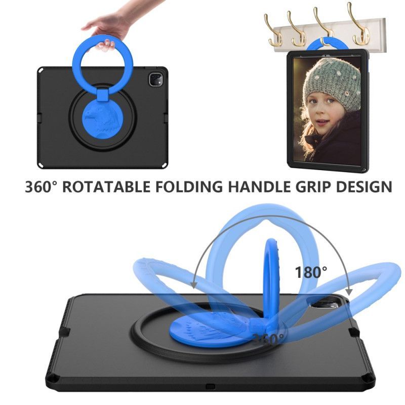 Coque iPad Pro 13 (2025) / 13 (2024) / Air 13 (2025) / (2024) EVA avec Bandoulière et Film Protecteur