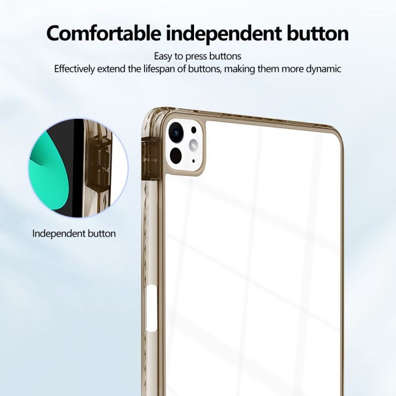 Coque iPad Pro 13 (2025) / 13 (2024) Design Transparent