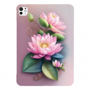 Coque iPad Pro 13 (2025) / 13 (2024) Motif Lotus