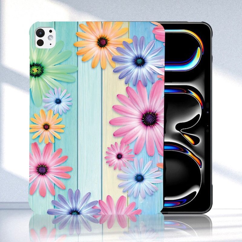 Coque iPad Pro 13 (2025) / 13 (2024) Motif Tournesol