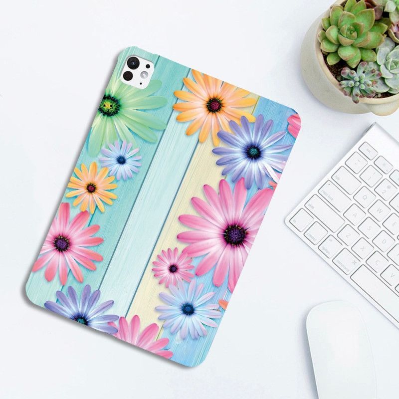 Coque iPad Pro 13 (2025) / 13 (2024) Motif Tournesol