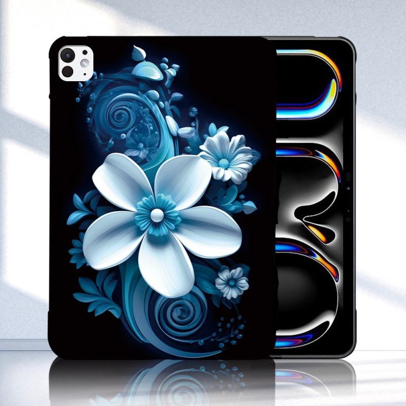 Coque iPad Pro 13 (2025) / 13 (2024) Orchidée Noire