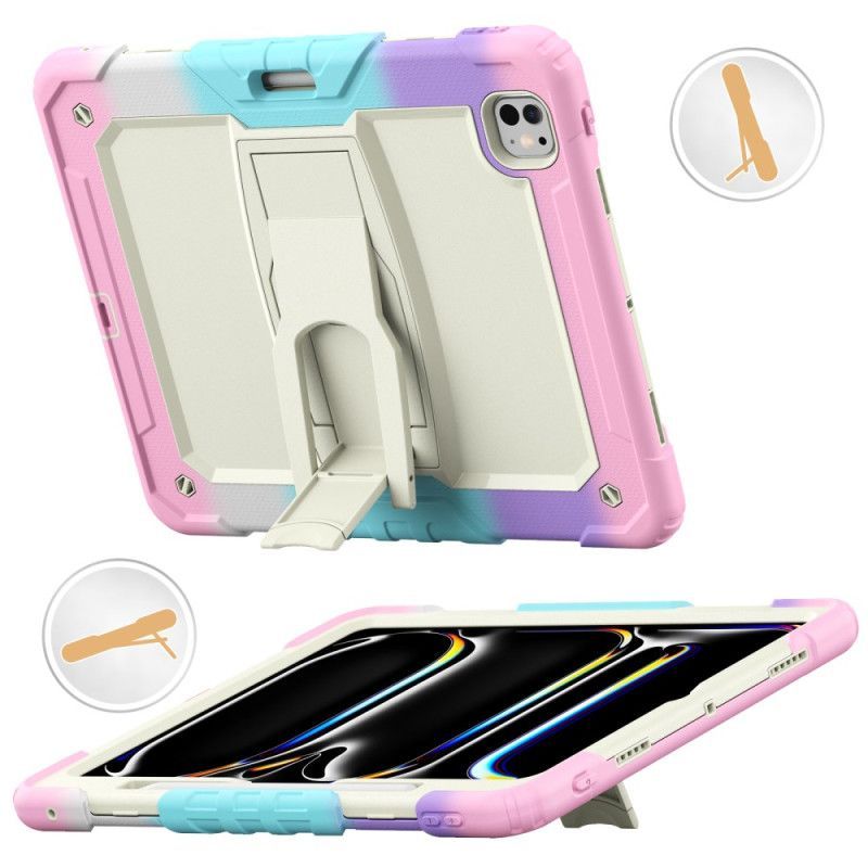 Coque iPad Pro 13 (2025) / 13 (2024) Robuste avec Porte-Stylo et Bandoulière