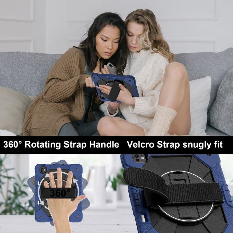 Coque iPad Pro 13 (2025) / 13 (2024) Sangle Manuelle et Bandoulière